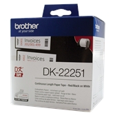 נייר מדבקה בשני צבעים למדפסת DK-22251 Brother QL-800