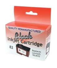 מחסנית דיו שחור 18L0032, Lexmark-82 תואם