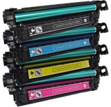 סט טונר  למדפסת HP Laserjet CP3525