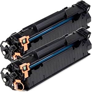 2 יחידות טונר שחור תואם למדפסת HP Laserjet P1102