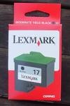 ראש דיו שחור לבן 10N0017 מקורי למדפסת  Lexmark 